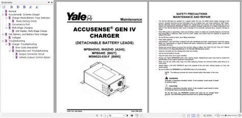 4Mb Herunterladen <b>Yale</b> Electric Gabelstapler ERC040-065GH (A908), ERC030-040AH (B814), ERP040-060DH-D216) Operating Manual. . Yale mpb045vg wiring diagram